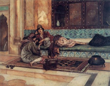 アラビアのマニキュア画家ルドルフ・エルンスト Oil Paintings
